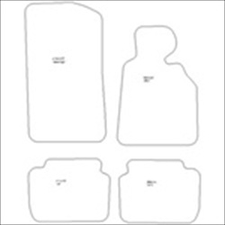 BMW 3 Series Saloon and Coupe Car Mats For E46